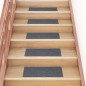 vidaXL Selbstklebende Treppenmatten 15 Stk. 60x25 cm Hellgrau vidaXL Selbstklebende Treppenmatten 15 Stk. 60x25 cm Hellgrau