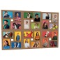 vidaXL Collage Bilderrahmen für 24x(13x18 cm) Fotos Hellbraun MDF vidaXL Collage Bilderrahmen für 24x(13x18 cm) Fotos Hellbraun MDF