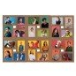 vidaXL Collage Bilderrahmen für 24x(13x18 cm) Fotos Hellbraun MDF vidaXL Collage Bilderrahmen für 24x(13x18 cm) Fotos Hellbraun MDF