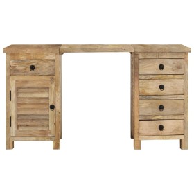 vidaXL Schreibtisch Massivholz Mango 140x50x77 cm