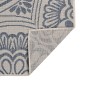 vidaXL Outdoor-Teppich Flachgewebe 140x200 cm Blaues Muster vidaXL Outdoor-Teppich Flachgewebe 140x200 cm Blaues Muster