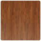 vidaXL Tischplatte Quadratisch Dunkelbraun 90x90x4cm Behandelte Eiche