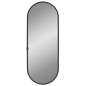 vidaXL Wandspiegel Schwarz 40x15 cm Oval vidaXL Wandspiegel Schwarz 40x15 cm Oval
