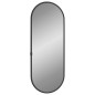 vidaXL Wandspiegel Schwarz 40x15 cm Oval vidaXL Wandspiegel Schwarz 40x15 cm Oval