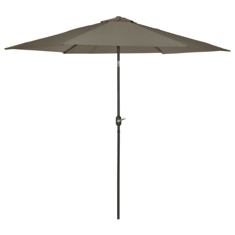 Madison Sonnenschirm Tenerife 300 cm Rund Grau Madison Sonnenschirm Tenerife 300 cm Rund Grau