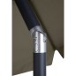 Madison Sonnenschirm Tenerife 300 cm Rund Grau Madison Sonnenschirm Tenerife 300 cm Rund Grau