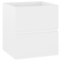vidaXL Waschbeckenunterschrank Weiß 41x38,5x45 cm Holzwerkstoff vidaXL Waschbeckenunterschrank Weiß 41x38,5x45 cm Holzwerkstoff