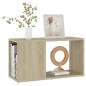 vidaXL TV-Schrank Sonoma-Eiche 60x24x32 cm Holzwerkstoff vidaXL TV-Schrank Sonoma-Eiche 60x24x32 cm Holzwerkstoff