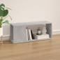 vidaXL TV-Schrank Betongrau 80x24x32 cm Holzwerkstoff vidaXL TV-Schrank Betongrau 80x24x32 cm Holzwerkstoff