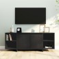 vidaXL TV-Schrank Schwarz 130x35x50 cm Holzwerkstoff vidaXL TV-Schrank Schwarz 130x35x50 cm Holzwerkstoff