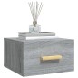 vidaXL Wand-Nachttisch Grau Sonoma 35x35x20 cm vidaXL Wand-Nachttisch Grau Sonoma 35x35x20 cm