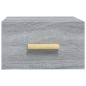 vidaXL Wand-Nachttisch Grau Sonoma 35x35x20 cm vidaXL Wand-Nachttisch Grau Sonoma 35x35x20 cm