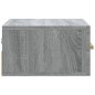 vidaXL Wand-Nachttisch Grau Sonoma 35x35x20 cm vidaXL Wand-Nachttisch Grau Sonoma 35x35x20 cm