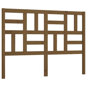 vidaXL Kopfteil Honigbraun 141x4x104 cm Massivholz Kiefer