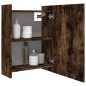 vidaXL Bad-Spiegelschrank Räuchereiche 62,5x20,5x64 cm Holzwerkstoff vidaXL Bad-Spiegelschrank Räuchereiche 62,5x20,5x64 cm Holzwerkstoff