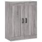 Highboard Grau Sonoma 69,5x34x180 cm Holzwerkstoff Highboard Grau Sonoma 69,5x34x180 cm Holzwerkstoff