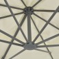 vidaXL Ampelschirm mit Aluminium-Mast 400x300 cm Sandweiß vidaXL Ampelschirm mit Aluminium-Mast 400x300 cm Sandweiß