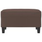 vidaXL Fußhocker Braun 70x55x41 cm Kunstleder vidaXL Fußhocker Braun 70x55x41 cm Kunstleder