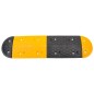 vidaXL Bodenschwelle Gelb & Schwarz 129x32,5 x4 cm Gummi vidaXL Bodenschwelle Gelb & Schwarz 129x32,5 x4 cm Gummi