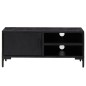 vidaXL TV-Schrank Schwarz 90x30x40 cm Massivholz Kiefer vidaXL TV-Schrank Schwarz 90x30x40 cm Massivholz Kiefer