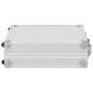 vidaXL Waffenkoffer Aluminium ABS Silbern vidaXL Waffenkoffer Aluminium ABS Silbern