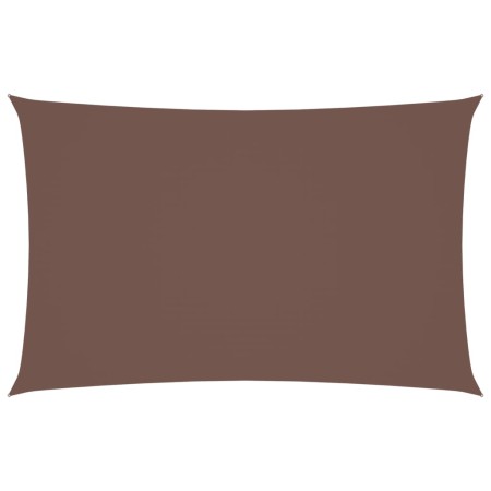 vidaXL Sonnensegel Oxford-Gewebe Rechteckig 2x5 m Braun