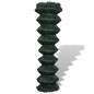 vidaXL Maschendrahtzaun Stahl 1,5x25 m Grün vidaXL Maschendrahtzaun Stahl 1,5x25 m Grün