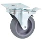 vidaXL Lenkrollen mit Doppelbremsen 4 Stk. 75 mm vidaXL Lenkrollen mit Doppelbremsen 4 Stk. 75 mm