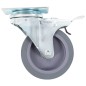 vidaXL Lenkrollen mit Doppelbremsen 4 Stk. 75 mm vidaXL Lenkrollen mit Doppelbremsen 4 Stk. 75 mm