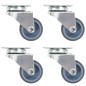 vidaXL Lenkrollen mit Zwillingsrad 4 Stk. 50 mm vidaXL Lenkrollen mit Zwillingsrad 4 Stk. 50 mm