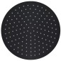 vidaXL Regenbrause Edelstahl 30 cm Rund Schwarz vidaXL Regenbrause Edelstahl 30 cm Rund Schwarz