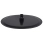 vidaXL Regenbrause Edelstahl 30 cm Rund Schwarz vidaXL Regenbrause Edelstahl 30 cm Rund Schwarz