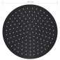 vidaXL Regenbrause Edelstahl 30 cm Rund Schwarz vidaXL Regenbrause Edelstahl 30 cm Rund Schwarz
