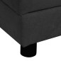 vidaXL Hundesofa mit Kissen Schwarz 83x44x44 cm Plüsch vidaXL Hundesofa mit Kissen Schwarz 83x44x44 cm Plüsch