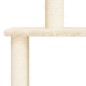 vidaXL Kratzbaum mit Sisal-Kratzsäulen Creme 149 cm vidaXL Kratzbaum mit Sisal-Kratzsäulen Creme 149 cm