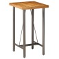 vidaXL Bartisch Recyceltes Massivholz Teak 60x60x107 cm vidaXL Bartisch Recyceltes Massivholz Teak 60x60x107 cm
