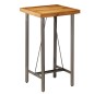 vidaXL Bartisch Recyceltes Massivholz Teak 60x60x107 cm vidaXL Bartisch Recyceltes Massivholz Teak 60x60x107 cm