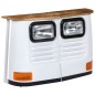 vidaXL LKW-Sideboard Massivholz Mango Weiß vidaXL LKW-Sideboard Massivholz Mango Weiß