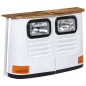 vidaXL LKW-Sideboard Massivholz Mango Weiß vidaXL LKW-Sideboard Massivholz Mango Weiß