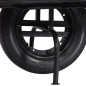 vidaXL Barhocker Motorroller Schwarz Echtleder und Massives Altholz vidaXL Barhocker Motorroller Schwarz Echtleder und Massives Altholz