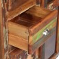 vidaXL Highboard 90x42x142 cm Altholz Massiv vidaXL Highboard 90x42x142 cm Altholz Massiv