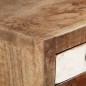 vidaXL Highboard mit Schubladen 45x30x105 cm Altholz Massiv vidaXL Highboard mit Schubladen 45x30x105 cm Altholz Massiv