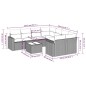 vidaXL 9-tlg. Garten-Sofagarnitur mit Kissen Braun Poly Rattan vidaXL 9-tlg. Garten-Sofagarnitur mit Kissen Braun Poly Rattan