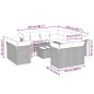 vidaXL 12-tlg. Garten-Sofagarnitur mit Kissen Hellgrau Poly Rattan vidaXL 12-tlg. Garten-Sofagarnitur mit Kissen Hellgrau Poly Rattan