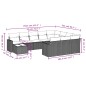 vidaXL 11-tlg. Garten-Sofagarnitur mit Kissen Braun Poly Rattan vidaXL 11-tlg. Garten-Sofagarnitur mit Kissen Braun Poly Rattan