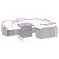 vidaXL 10-tlg. Garten-Sofagarnitur mit Kissen Beige Poly Rattan vidaXL 10-tlg. Garten-Sofagarnitur mit Kissen Beige Poly Rattan