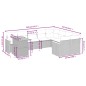 vidaXL 10-tlg. Garten-Sofagarnitur mit Kissen Beige Poly Rattan vidaXL 10-tlg. Garten-Sofagarnitur mit Kissen Beige Poly Rattan
