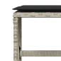 vidaXL 17-tlg. Garten-Essgruppe mit Kissen Hellgrau Poly Rattan vidaXL 17-tlg. Garten-Essgruppe mit Kissen Hellgrau Poly Rattan