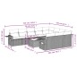 vidaXL 11-tlg. Garten-Sofagarnitur mit Kissen Braun Poly Rattan vidaXL 11-tlg. Garten-Sofagarnitur mit Kissen Braun Poly Rattan