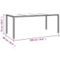 vidaXL 9-tlg. Garten-Essgruppe mit Kissen Schwarz Poly Rattan vidaXL 9-tlg. Garten-Essgruppe mit Kissen Schwarz Poly Rattan